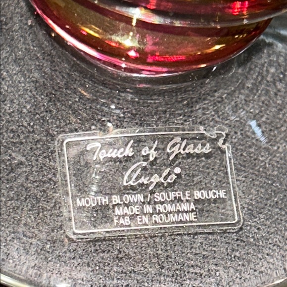 Colorful Glass Candy Dish - Picture 5 of 5